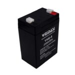 باتری خشک 4 ولت 6 آمپر ساعت مارک Weidasi