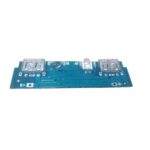 ماژول پاور بانک برد آبی کد 6 چراغ قوه دار