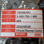 گیرنده سه پایه مادون قرمز VS838