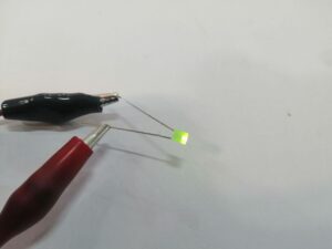 LED سبز مربعی سه میلی متر تایوانی بسته 1000 عددی