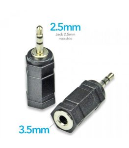 تبدیل فیش 3.5 به 2.5 صدا AUX