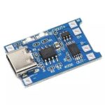 ماژول شارژر باتری لیتیومی TC4056/TP4056 با USB TYPE C و مدار محافظ