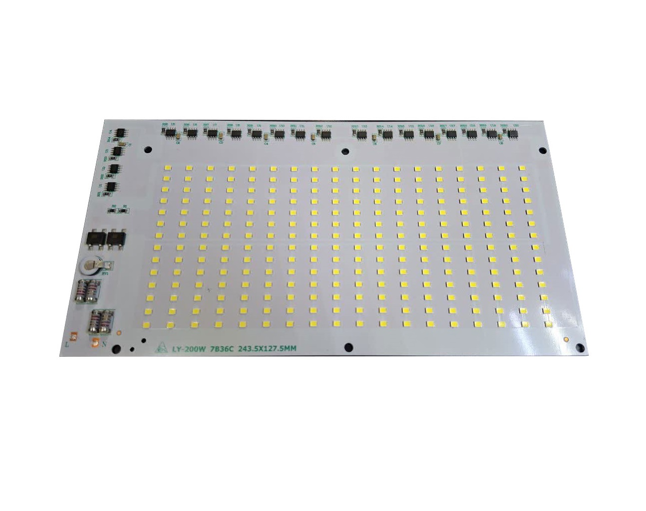ال‌ای‌دی بلالی پروژکتوری 200 وات 220 ولت SMD سفید مهتابی LY