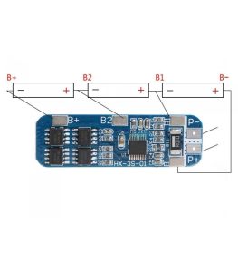 ماژول محافظ شارژ 3 سل 10A مدل HX-3S-01