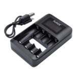 شارژر باتری قلمی و نیم قلمی چهارتایی GCUSB6 مارک JUICE