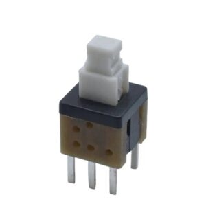 کلید ON/OFF پایه فشاری 6 پایه سایز 5.8x5.8 میلی متر
