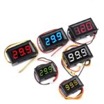 ماژول ولت متر 3 سیمه پنلی 0-300 ولت با قاب سگمنت 3 دیجیت