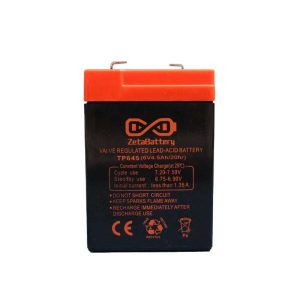 باتری خشک 6 ولت 4.5 آمپر ساعت مارک ZetaBattery