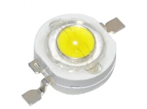 LED POWER 1W سفید مهتابی 160- 150 لومن چیپ بزرگ