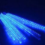 ریسه LED آبشاری ۱۲ ولت آبی ریسه ۱۰ عددی