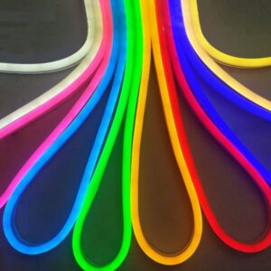 نئون فلکسی ۱۲ ولت رنگ RGB