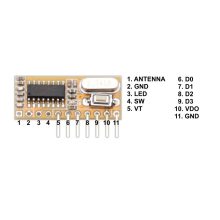 ماژول RXC6 گیرنده کدلرن 315MHZ