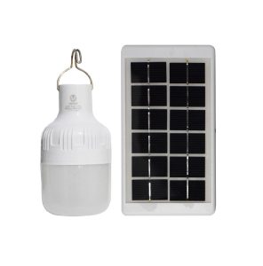 لامپ 10 وات مدیانور مدل شارژی به همراه پنل خورشیدی