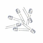 LED اوال زرد لیزری بسته 10 عددی