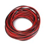 سیم 2 رشته ضخامت 2*1 میلی متری مشکلی و قرمز