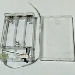 جاباتری سه تایی قلمی بهمراه کلید قطع و وصل شیشه ای