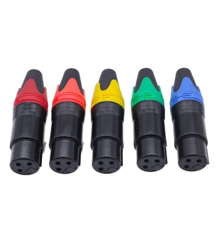 فیش کنون مادگی فلزی مرغوب رنگی