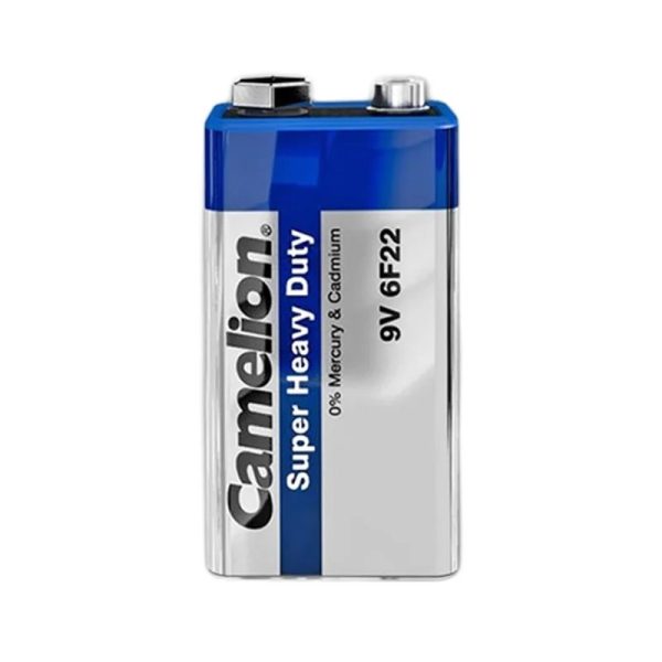 باتری کتابی کملیون مدل Super Heavy Duty 6F22