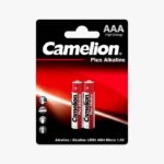باتری نیم قلمی کملیون Camelionمدل Plus Alkaline بسته 2 عددی