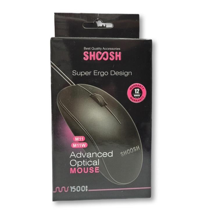 ماوس سیم دار SHOOSH مدل M11 پک new