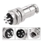 کانکتور فلزی نظامی 5 پین GX-16 5PIN