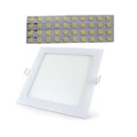 ال ای دی نواری پنلی مربع 18 وات سفید