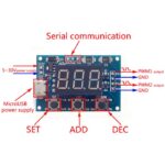 ماژول ژنراتور دو کاناله PWM با نمایشگر LED