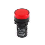 چراغ سیگنال تابلو برق 12 ولت مدل AD16-22D/S رنگ قرمز