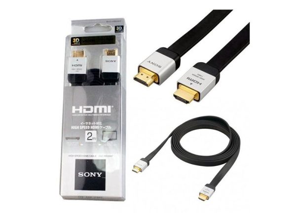 کابل HDMI فلت ۲ متری سونی