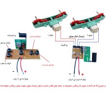 ماژول رادیو کنترل و رسیور 5 کاناله با برد 100 متر