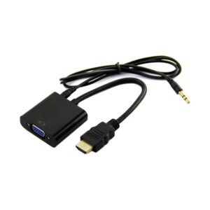 مبدل HDMI به VGA مدل Venetolinkبا کابل صدا