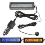 نمایشگر ساعت،دما،ولت خودرویی EC-88