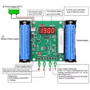 تستر ظرفیت باتری لیتیوم یون مدل XH-M240