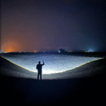 چراغ قوه پلیسی زوم دار P90 ruilang