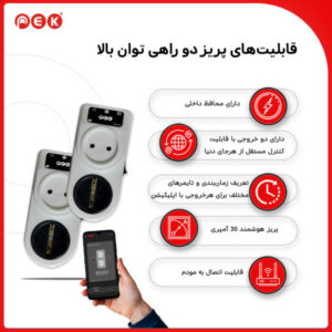 پریز هوشمند توان بالا