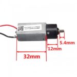 موتور دی سی گیربکس دار خورشیدی WFF-180SH (3~6V 1200RPM)