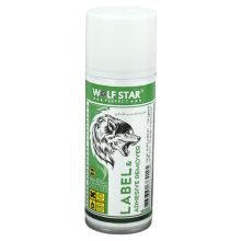 اسپری لیبل و چسب پاکن 200ml مارک WOLF STAR