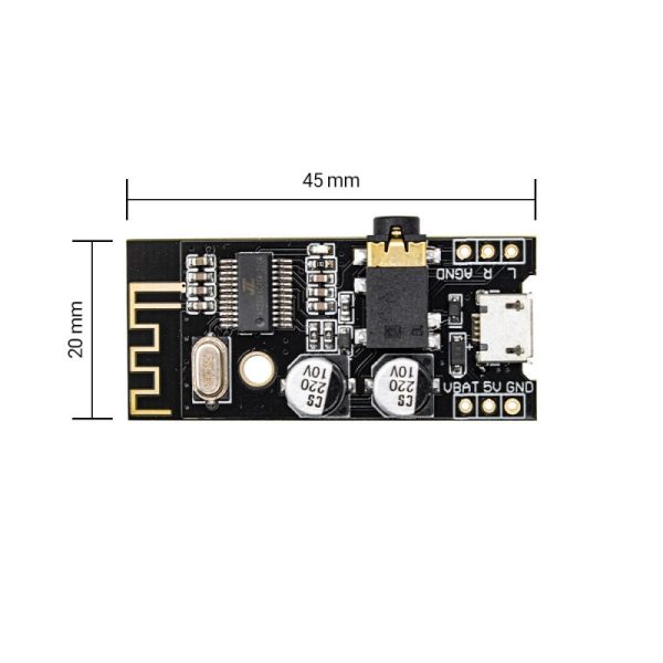 ماژول بلوتوث صوتی MH-M28 دارای جک هدفون