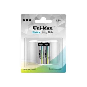 باتری نیم قلمی 2 عددی کارتی یونی مکس EXTRA Unimax
