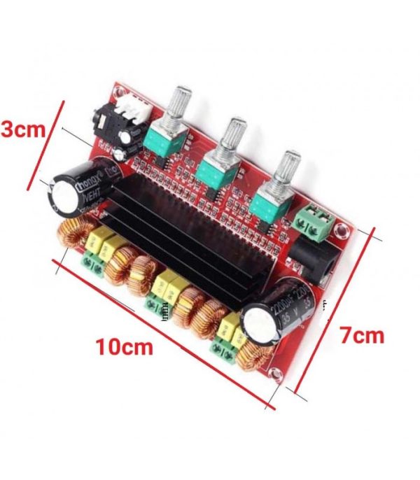 ماژول آمپلی فایر XH-M139 استریو 2x50W+ساب 100W