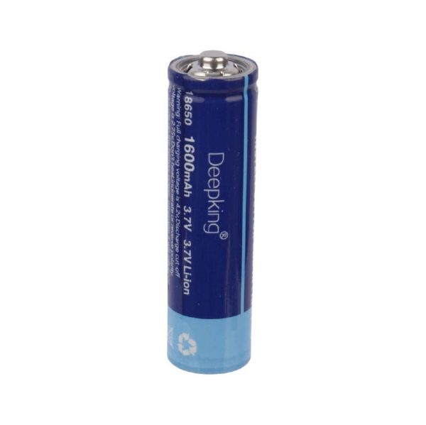 باتری لیتیومی شارژی Deepking 18650 1600mAh