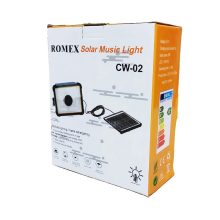 چراغ پروژکتور اسپیکر دار بلوتوثی ROMEX مدل CW-02