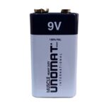 باتری کتابی 9v برند UNOMAT