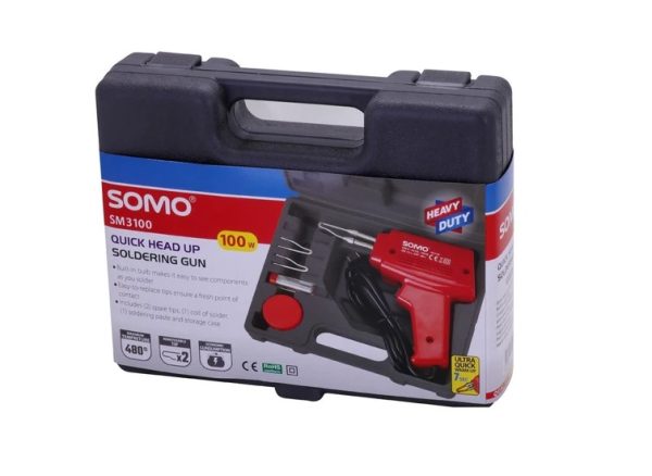 هویه تفنگی (ترانسی) 100 وات سومو مدل SOMO SM-3100