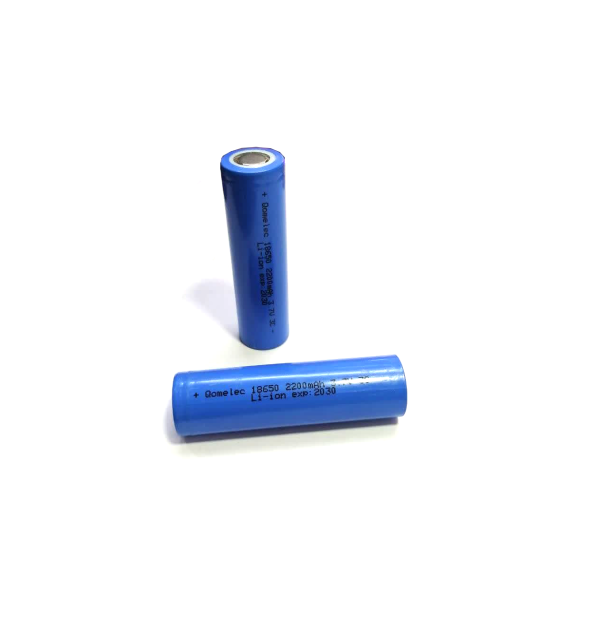 باتری لیتیومی18650 QOMELEC ظرفیت 2200mA با ضریب تخلیه 3C