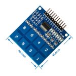 صفحه کلید خازنی key pad touch TTP226 2×4 key