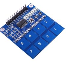 صفحه کلید خازنی key pad touch TTP226 2×4 key