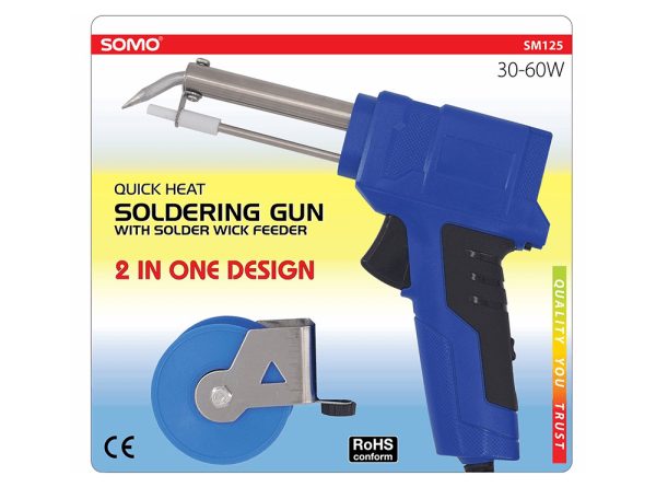 هویه تفنگی سومو SOMO وات متغیر 30W-60W مدل SM-125