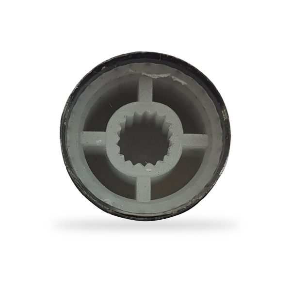 سرولوم طرح استیل مشکی 17x17