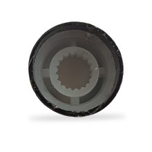 سرولوم طرح استیل مشکی 15x17